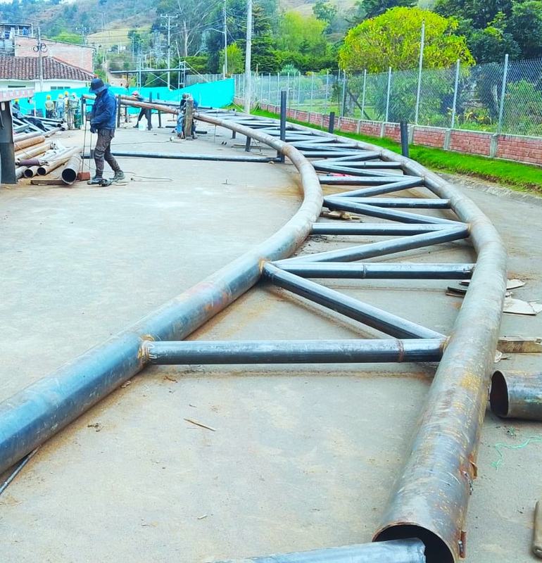 Estructuras curvas en parques: obra de Star Group Ingeniería, foto 1