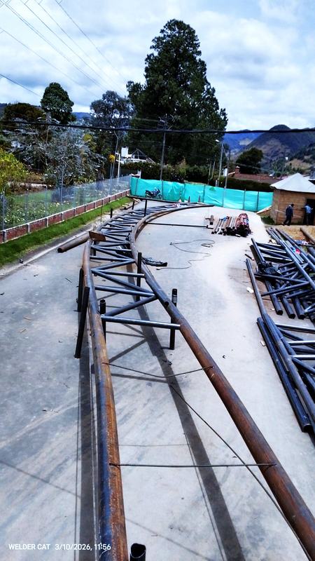 Estructuras curvas en parques: obra de Star Group Ingeniería, foto 6
