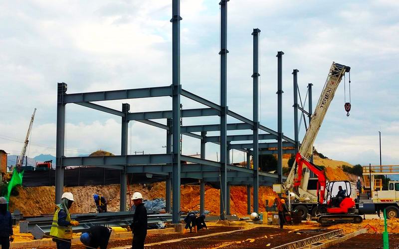Montaje estructural · proyecto de Star Group Ingeniería